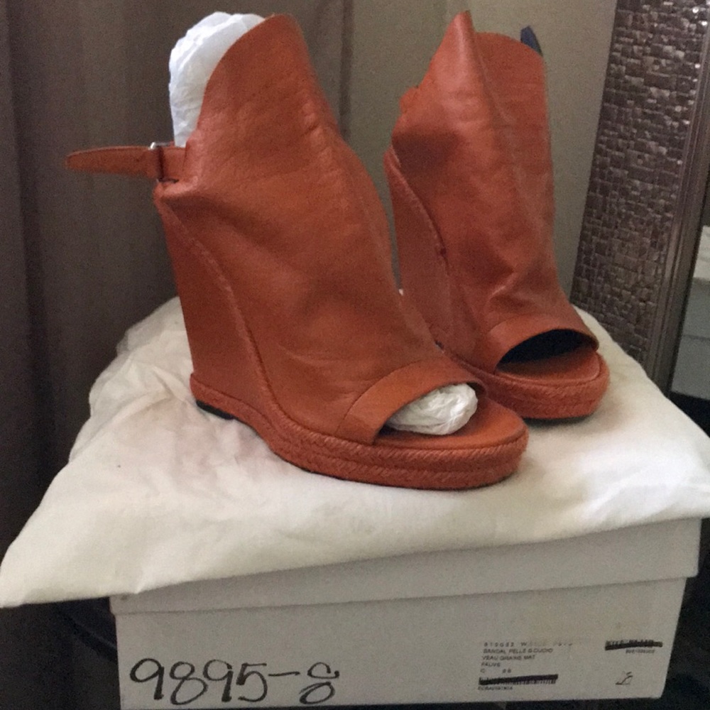 Balenciaga sandal pelle s cuoio